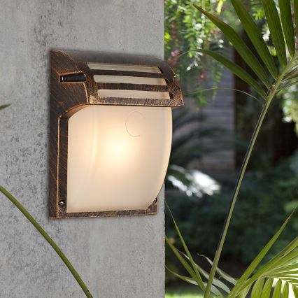 Prezent 39022 - Aplique exterior AMALFI 1xE27/60W/230V IP44