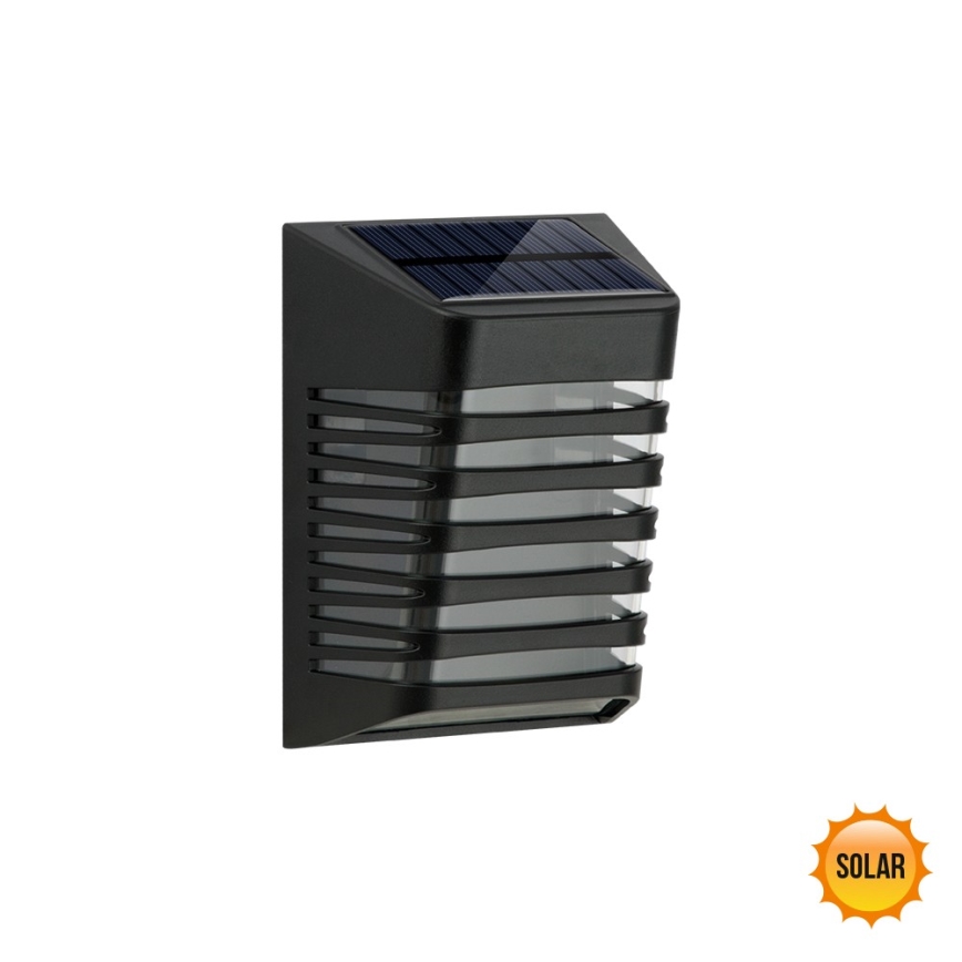 Prezent 65280 - Aplique LED solar RUFF LED/0,3W/3,2V IP44 2800/3200K 500 mAh