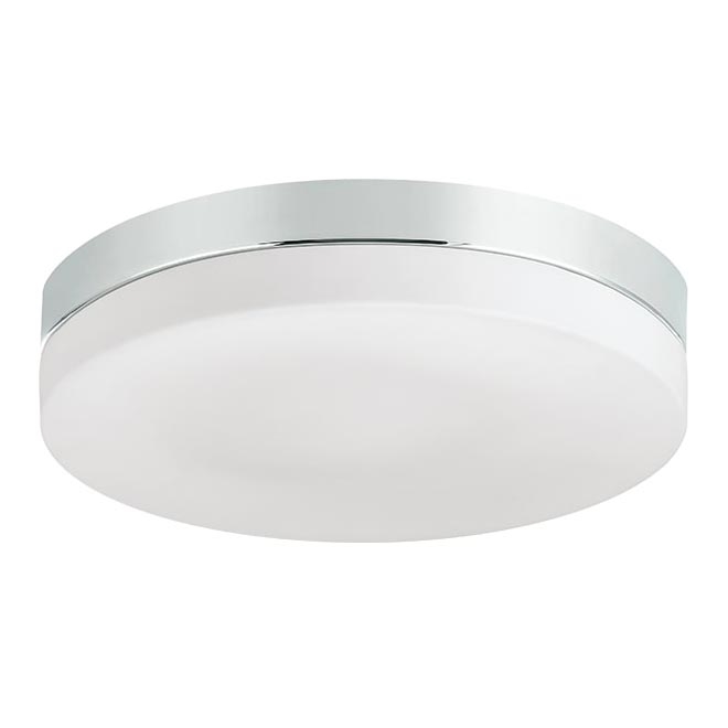 Prezent 67109 - Lámpara de techo para baño PILLS 1xE27/60W/230V IP44 cromo brillante