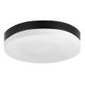 Prezent 67113 - Lámpara de techo para baño PILLS 1xE27/60W/230V IP44 negra