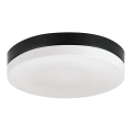 Prezent 67114 - Lámpara de techo para baño PILLS 1xE27/60W/230V IP44 negra
