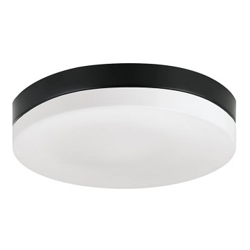 Prezent 67115 - Lámpara de techo para baño PILLS 2xE27/60W/230V IP44 negra