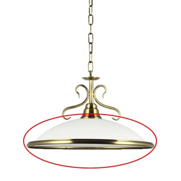 Prezent 75351 - Cristal de repuesto para la lámpara VIOLA E27