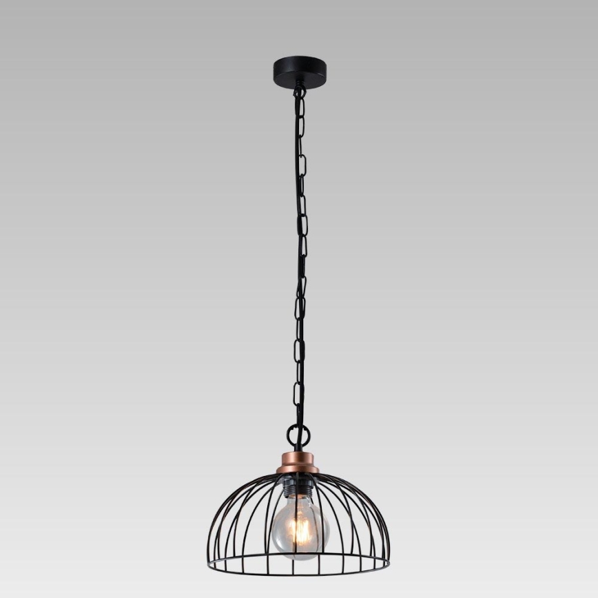 Prezent 75465 - Lámpara colgante con cadena BASKET 1xE27/60W/230V