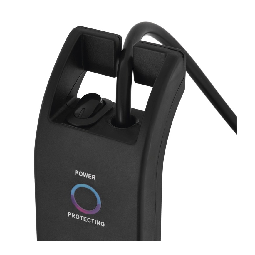 Protección al sobrevoltaje 4Z 2m negro