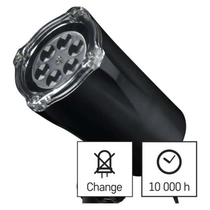 Proyector de Navidad LED para exteriores 3,6W/230V IP44 blanco frío