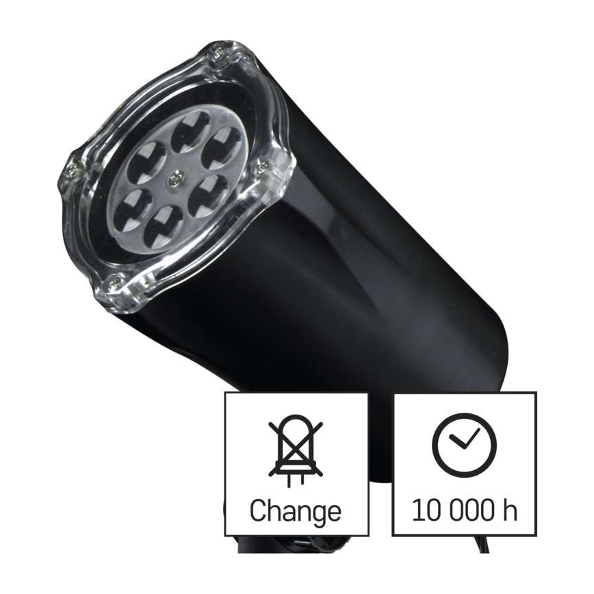 Proyector de Navidad LED para exteriores 3,6W/230V IP44 blanco frío