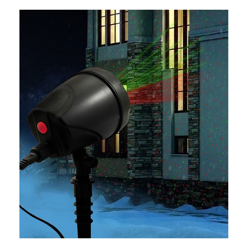 Proyector láser LED Exterior LED/5W/230V IP44