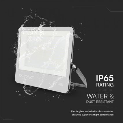 Proyector LED/300W/230V 4000K IP65 negro