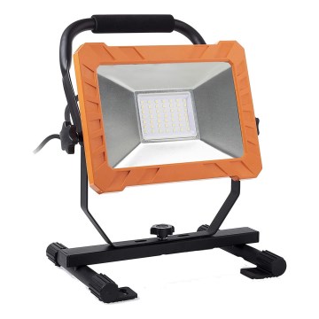 Proyector LED/50W/230V 6500K IP65 naranja/negro