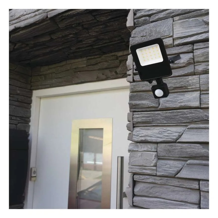 Proyector LED con sensor VISIO LED/10W/230V 4000K IP65