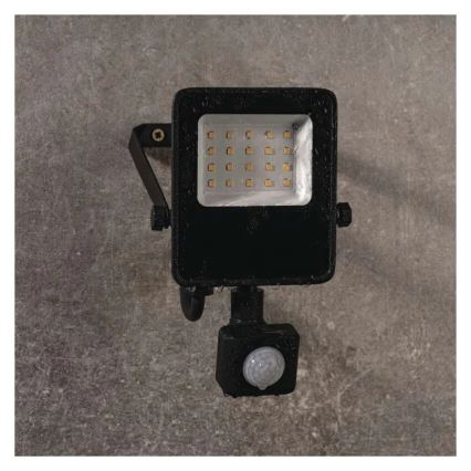 Proyector LED con sensor VISIO LED/10W/230V 4000K IP65
