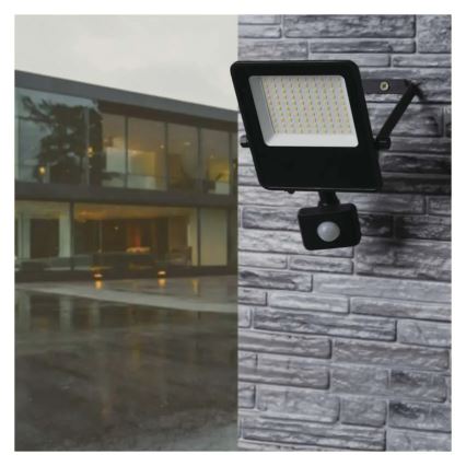 Proyector LED con sensor VISIO LED/50W/230V 4000K IP65