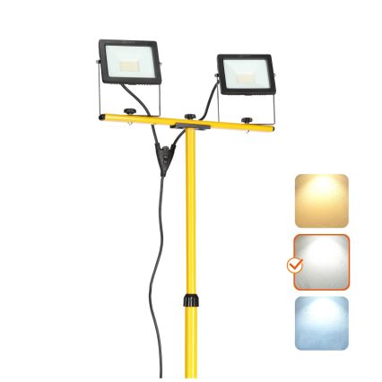 Proyector LED con soporte 2xLED/30W/230V IP65