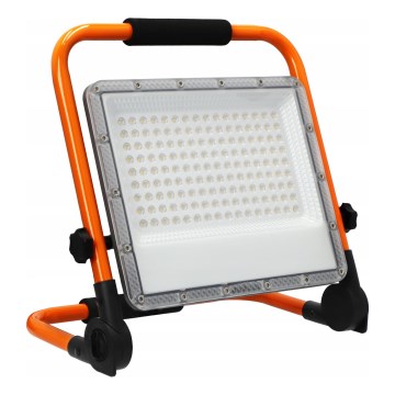 Proyector LED con soporte LED/100W/230V 4500K IP65 color naranja
