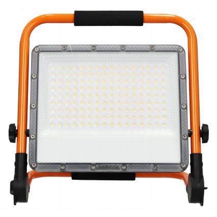 Proyector LED con soporte LED/100W/230V 4500K IP65 color naranja