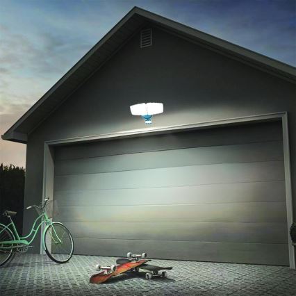 Proyector LED de exterior con sensor LED/24W/230V 3000/4000/6000K IP54 antracita