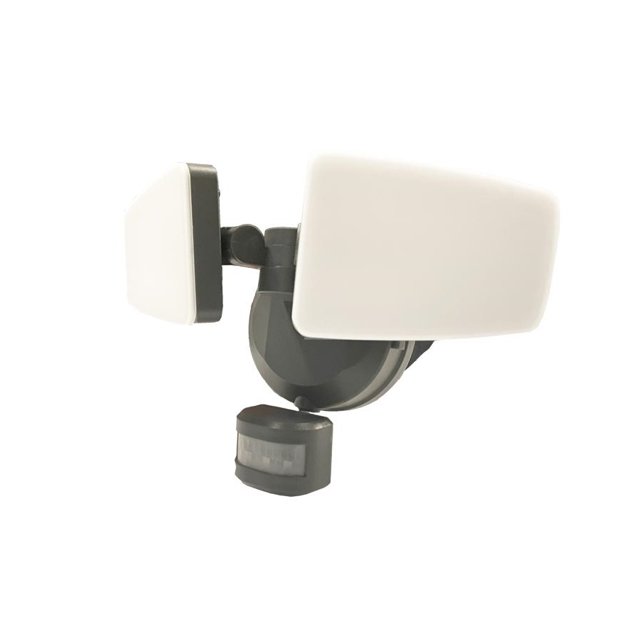 Proyector LED de exterior con sensor LED/24W/230V 3000/4000/6000K IP54 antracita