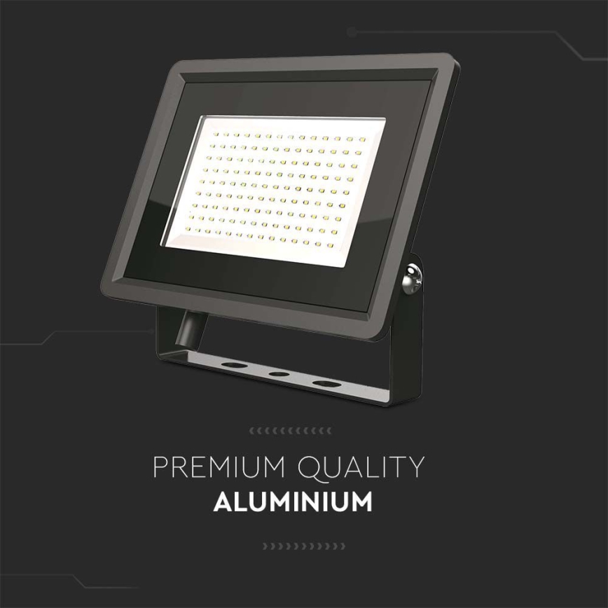 Proyector LED de exterior LED/200W/230V 4000K IP65 negro