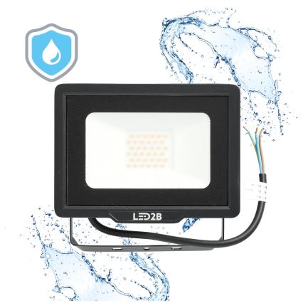 Proyector LED de exterior LED/30W/230V 6500K IP65