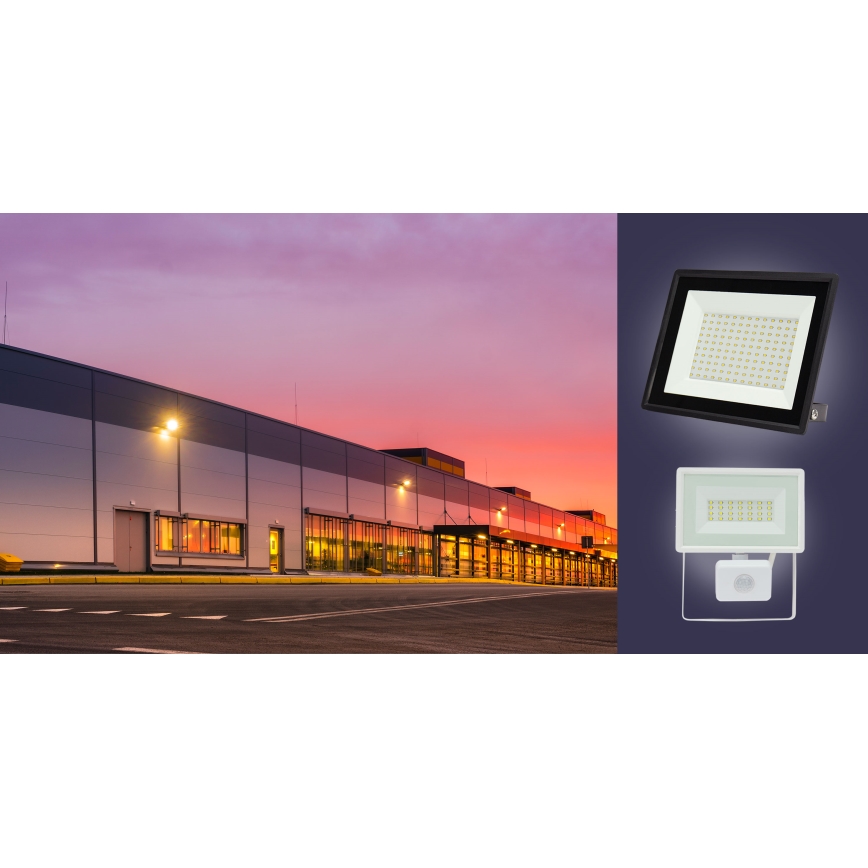 Proyector LED de exterior NOCTIS LUX 3 LED/30W/230V 4000K IP65 blanco