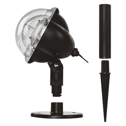 Proyector LED de Navidad para exteriores LED/4W/230V IP44 blanco