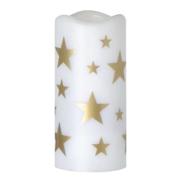 Proyector LED decorativo LED/3xAAA estrellas blanco cálido