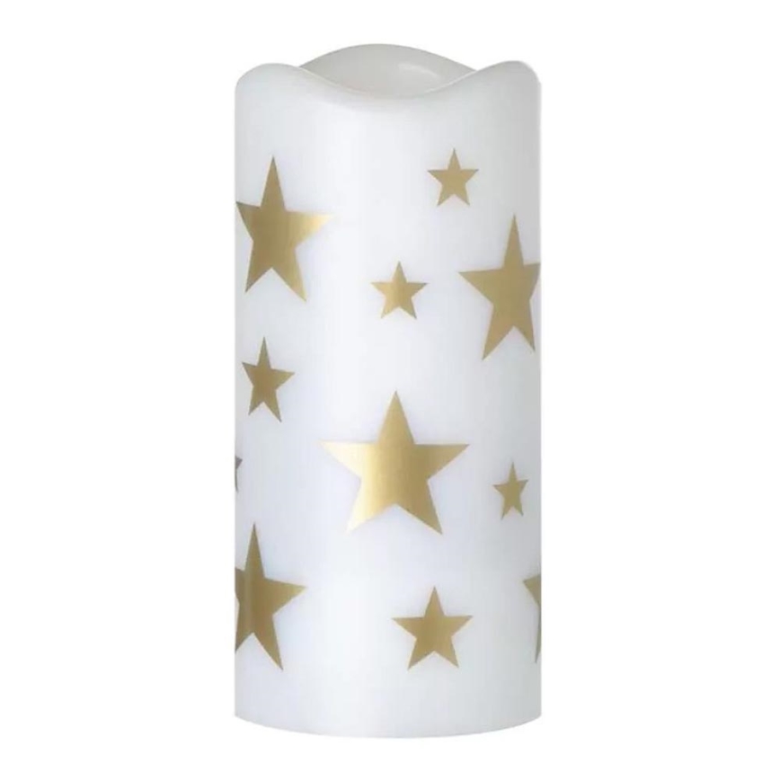 Proyector LED decorativo LED/3xAAA estrellas blanco cálido