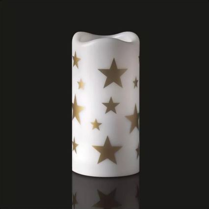 Proyector LED decorativo LED/3xAAA estrellas blanco cálido
