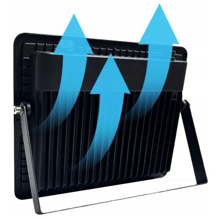 Proyector LED exterior 100W 230V 4500K IP65 negro