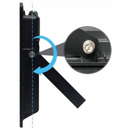 Proyector LED exterior 100W 230V 4500K IP65 negro