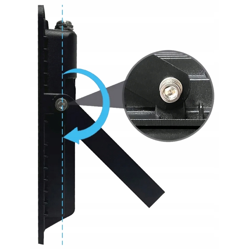 Proyector LED exterior 100W 230V 4500K IP65 negro