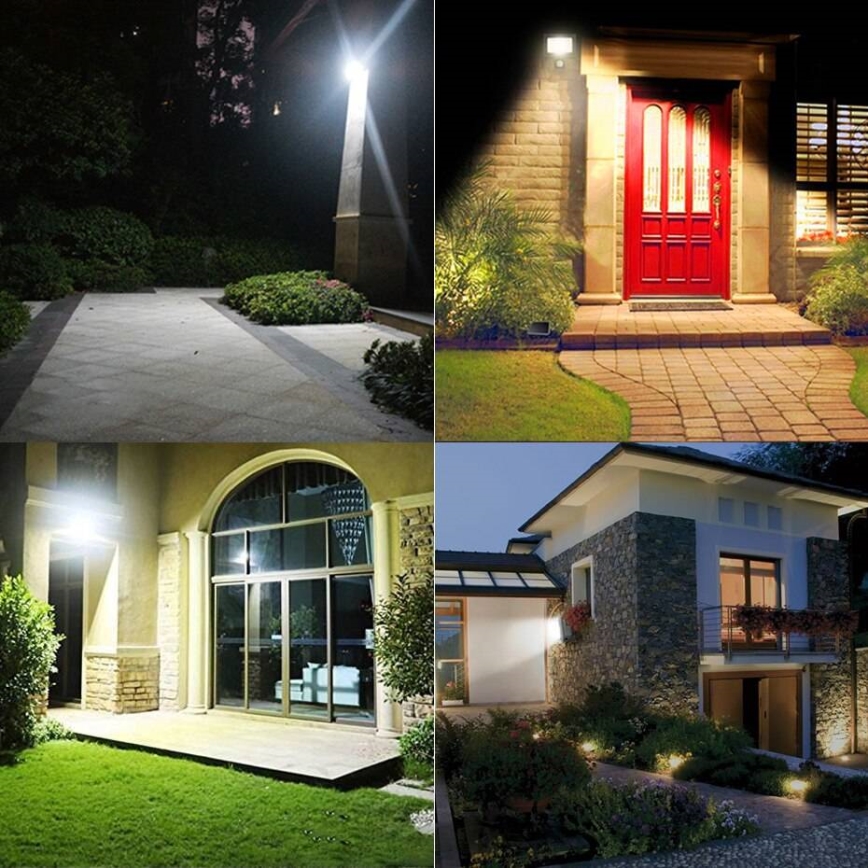 Proyector LED exterior con sensor LED/50W/230V 4500K IP65 negro