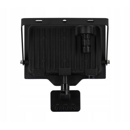 Proyector LED exterior con sensor LED/50W/230V 4500K IP65 negro