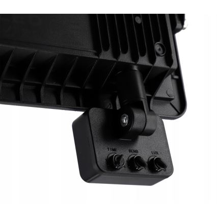 Foco LED exterior con sensor de movimiento y sensor crepuscular LED/100W/230V 4500K IP65 negro