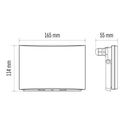 Proyector LED LED/30,5W/230V IP65