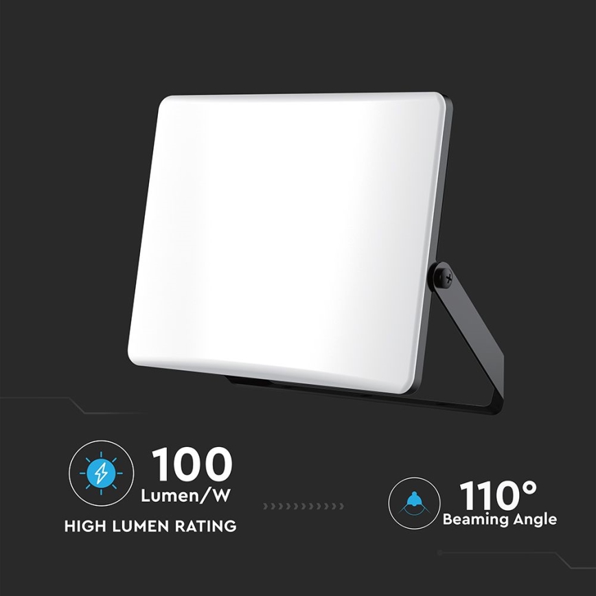 Proyector LED LED/30W/230V 3000/4000/6500K IP65 negro