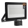 Proyector LED para exterior 100W/230V 4500K IP65, negro