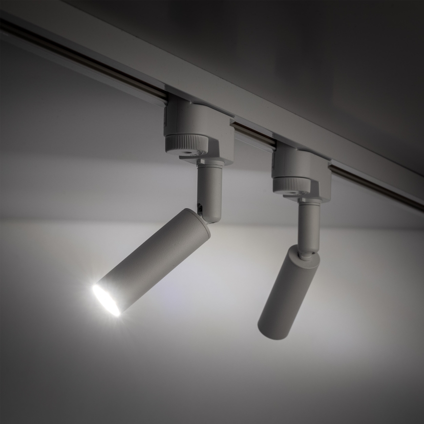 Foco LED para sistema de raíles monofásico LAGOS 1xG9/3W/230V blanco