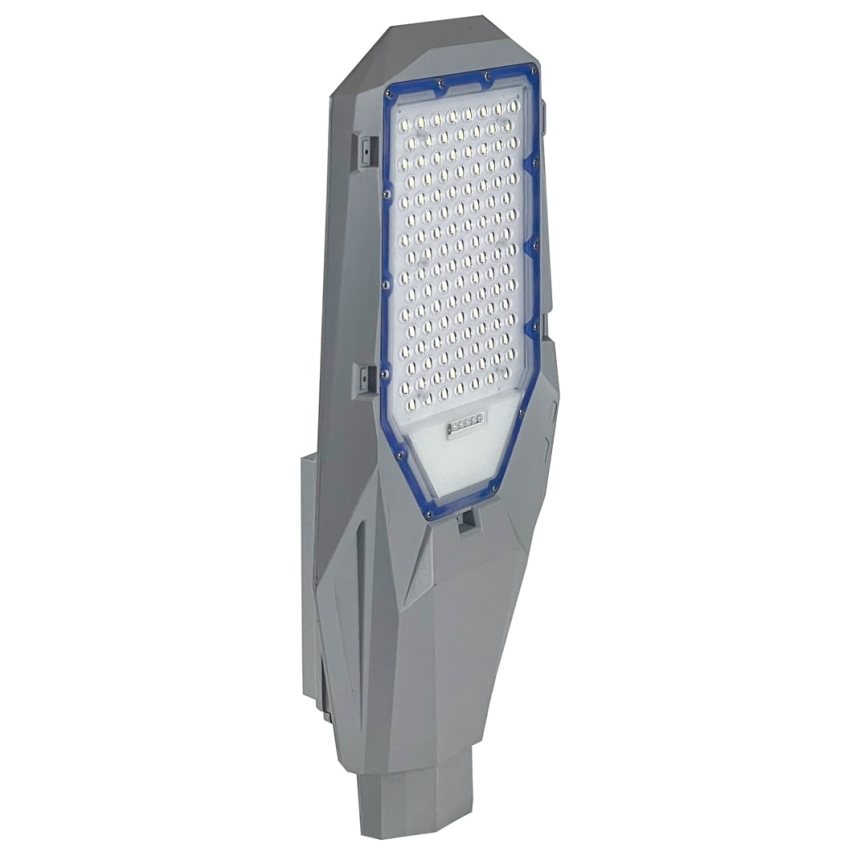 Proyector LED regulable con sensor crepuscular y paneles solares LED/200W/20000 mAh 6500K IP65 gris