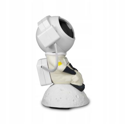 Proyector LED RGB 3 en 1 LED/5W/5V 3000/4000/6000K astronauta + mando a distancia