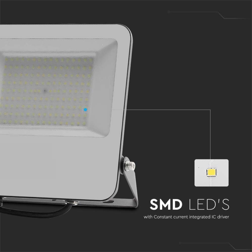 Proyector LED SAMSUNG CHIP LED/100W/230V 4000K IP65 negro