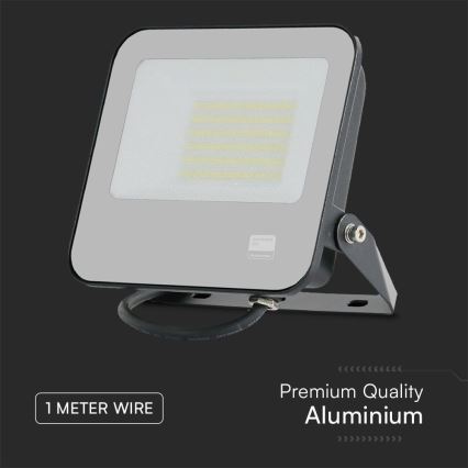 Proyector LED SAMSUNG CHIP LED/50W/230V 4000K IP65 negro