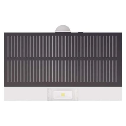 Proyector LED solar con sensor de movimiento LED/3,7V 1200mAh 4000K IP65 blanco
