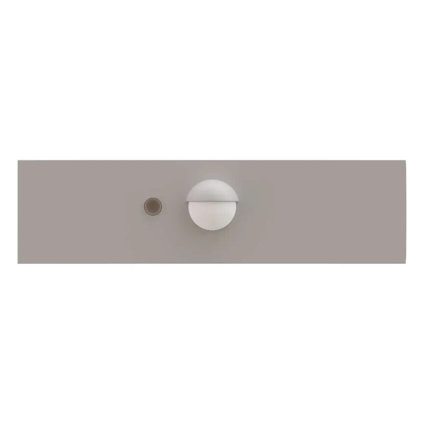 Proyector LED solar con sensor de movimiento LED/3,7V 1200mAh 4000K IP65 blanco
