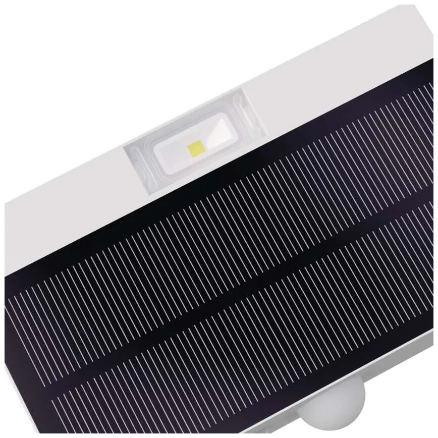 Proyector LED solar con sensor de movimiento LED/3,7V 1200mAh 4000K IP65 blanco