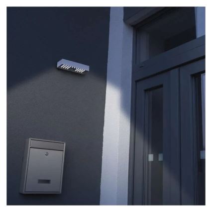Proyector LED solar con sensor de movimiento LED/3,7V 3000mAh 4000K IP65 blanco