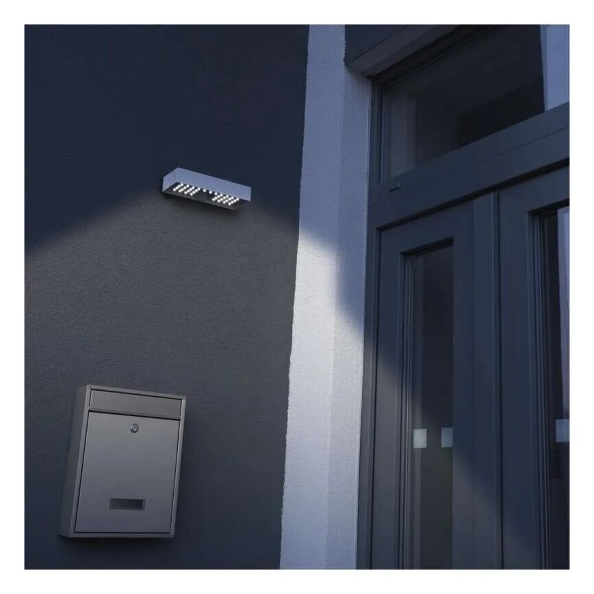 Proyector LED solar con sensor de movimiento LED/3,7V 3000mAh 4000K IP65 blanco
