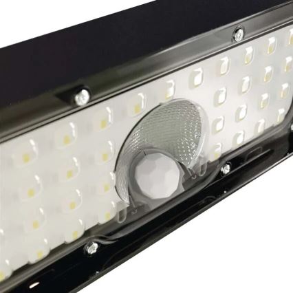 Proyector LED solar con sensor de movimiento LED/3,7V 3000mAh 4000K IP65 negro
