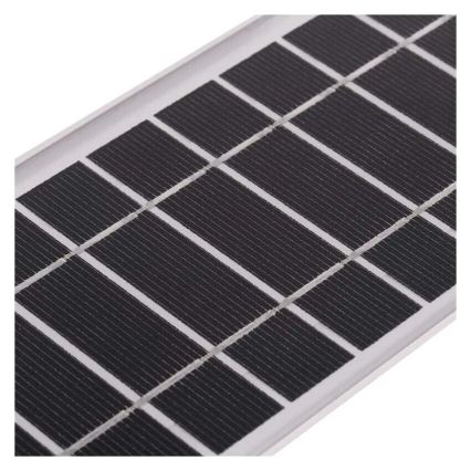 Proyector LED solar con sensor de movimiento LED/3,7V 3000mAh 4000K IP65 negro
